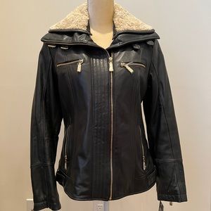 Vince Camuto Leather Jacket